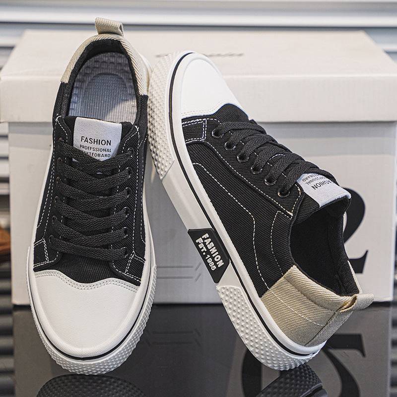 matching Skateboard Mens Soft Bottom Casual Sports Fashion Canvas Shoe