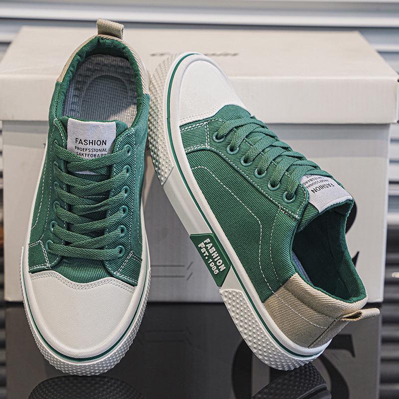 matching Skateboard Mens Soft Bottom Casual Sports Fashion Canvas Shoe