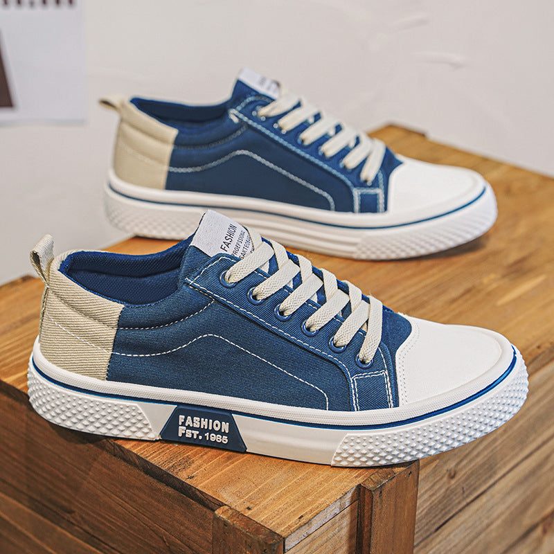 matching Skateboard Mens Soft Bottom Casual Sports Fashion Canvas Shoe