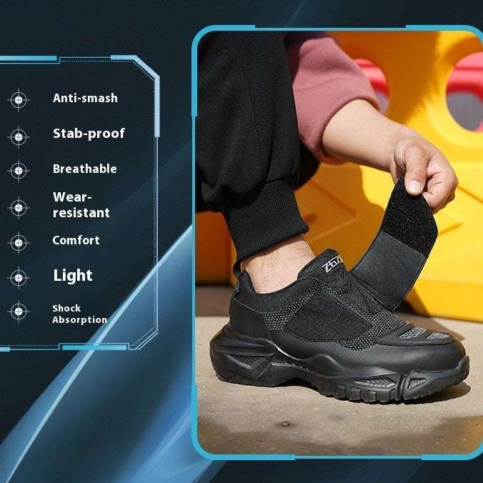 Safety Shoes Attack Shield And Anti-stab Labor ShoesSafety Shoes Attac