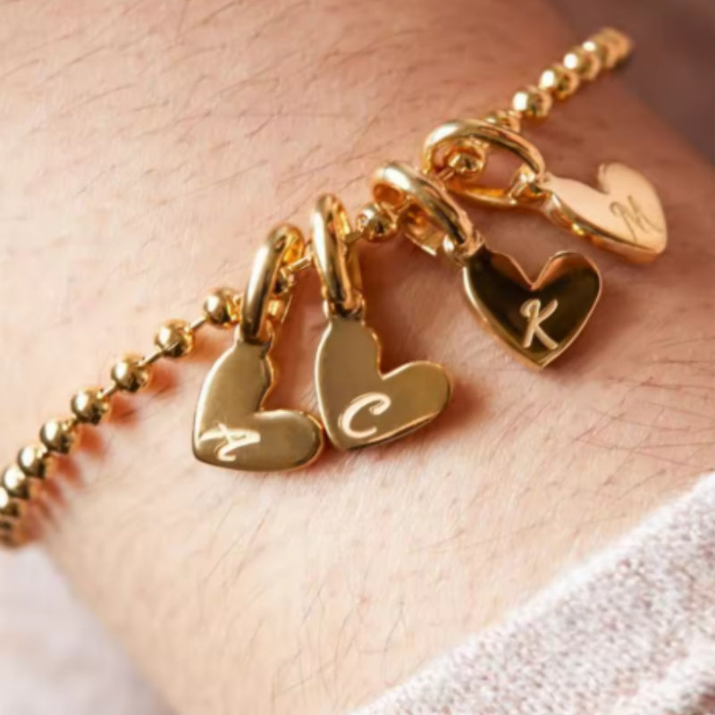 3D Bracelet Luxury Jewelry 18K Gold Plated Pendant